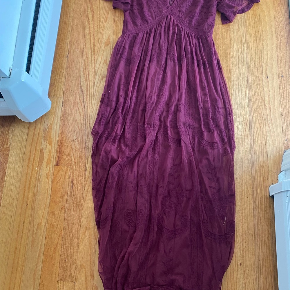 Pink blush maternity dress - size small - Picture 9 of 9